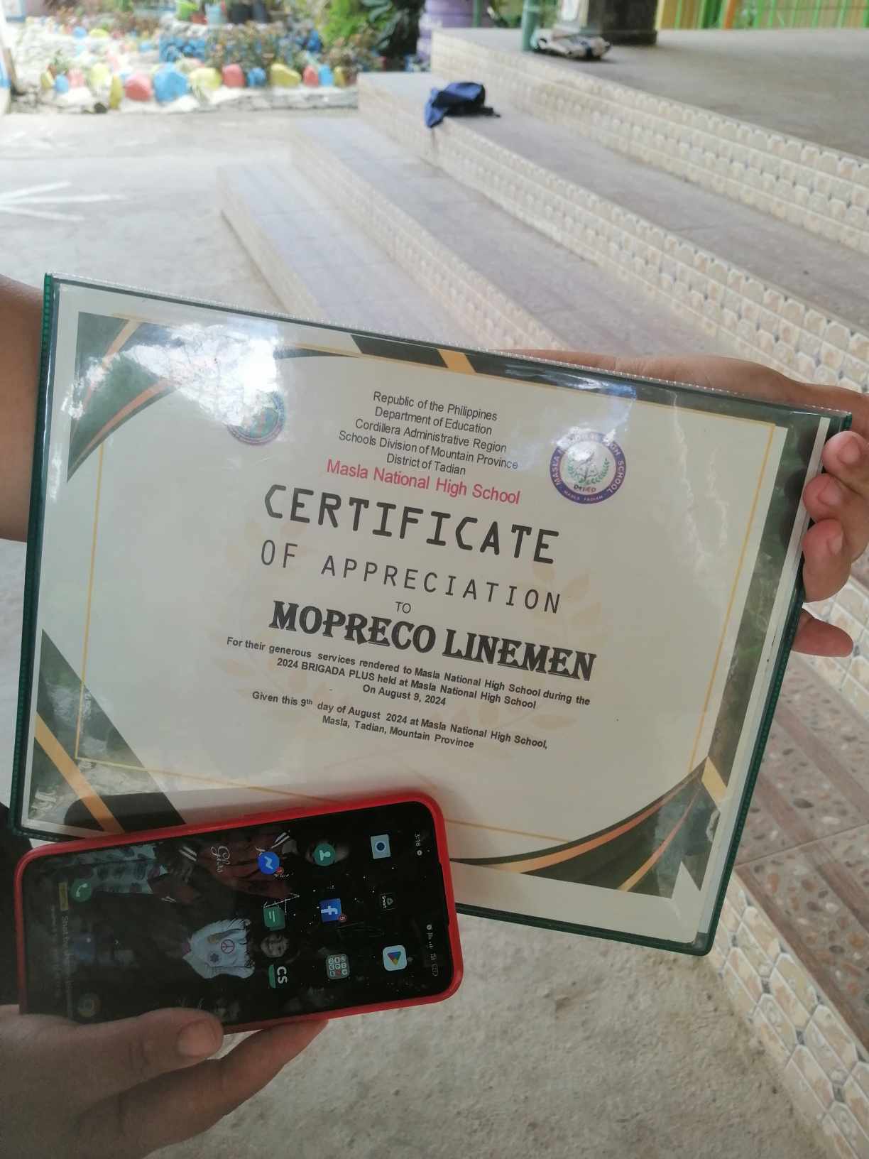 August 2024: Brigada Plus at Malsa National High School